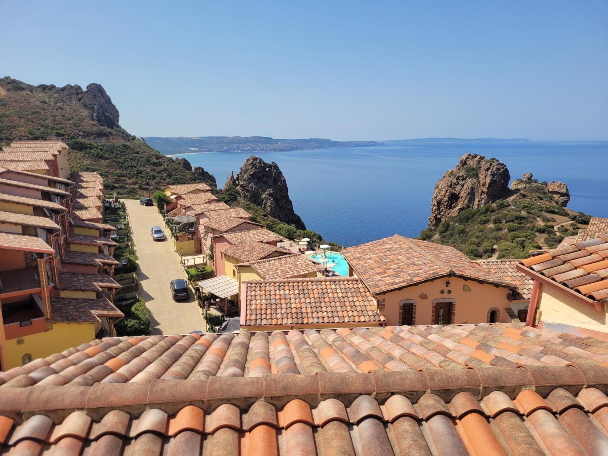 Villa Tramonti Sul Mare Nebida Eksteriør bilde